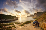 Sonnenuntergang auf Gozo